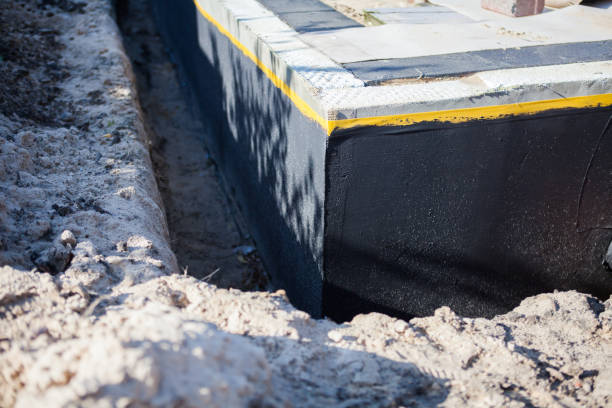 Residential Emergency Waterproofing installation at a Almond, NY home by SJ Waterproofing Pros