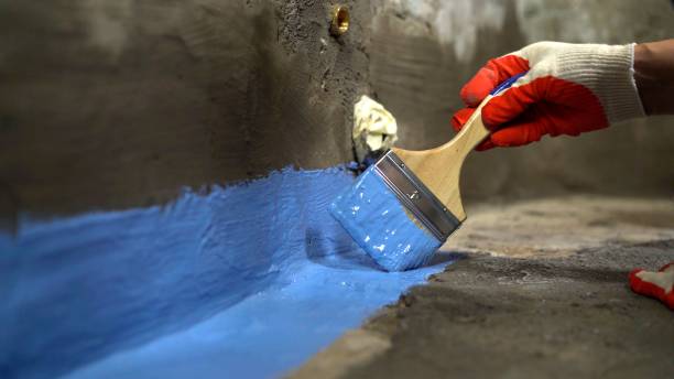 SJ Waterproofing Pros commercial waterproofing team near Almond, NY